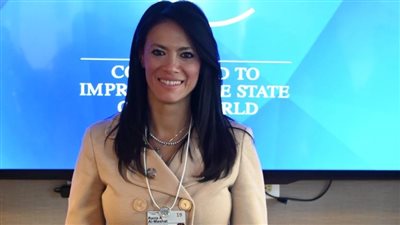 «المشاط» تشارك في جلسة منتدي الاقتصاد العالمي «تعزيز القيادة الرقمية»