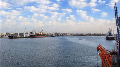وصول 9 سفن للحاويات والبضائع العامة إلى ميناء دمياط 