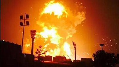 مجهولون يشعلون النار في منزل ضابطي شرطة بالعريش