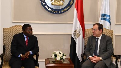 «الملا» يبحث مع وزير الطاقة التنزانى أوجه التعاون المشترك