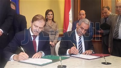 توقيع بروتوكول لتنمية وتعزيز التعاون التجارى والاقتصادى بين مصر وروسيا