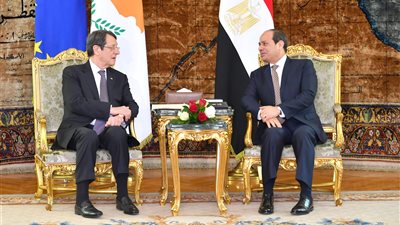 السيسي يؤكد حرص مصر على مواصلة تفعيل أطر التعاون مع قبرص 