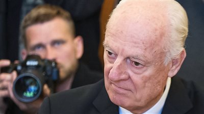 إلغاء لقاء المبعوث الأممي مع المعارضة السورية في جنيف اليوم