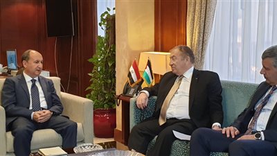 «نصار» يبحث مع وزير الاقتصاد الفلسطيني تعزيز العلاقات التجارية والصناعية