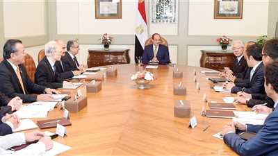 السيسي: مصر مؤهلة لتصبح محوراً هاماً للصناعات والمنتجات اليابانية