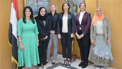 وزيرة السياحة تبحث إنشاء مركز تدريب دولي في مصر