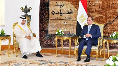 السيسي يبحث مع رئيس الوزراء الكويتي تعزيز العلاقات الثنائية