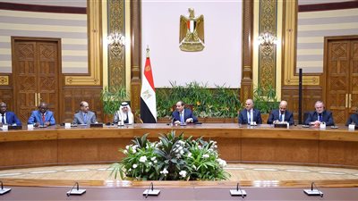 السيسي يستقبل رؤساء وفود الدول المشاركة في «أسبوع القاهرة للمياه»