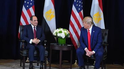 ترامب يبحث حل أزمة سد النهضة مع وزراء خارجية مصر والسودان وأثيوبيا 