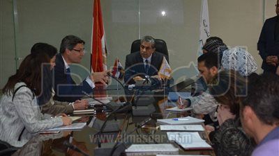 وزير البيئة يلتقى مع بعثة بنك الإنشاء والتعمير الأوروبى