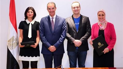 وزير الاتصالات يشهد توقيع اتفاقية بين «ايتيدا» و«أنديلا» العالمية
