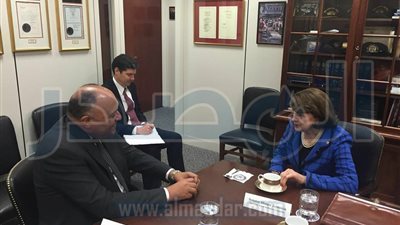 وزير الخارجية يلتقي مع زعيمة الأقلية الديمقراطية بالكونجرس