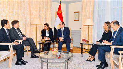 السيسي يبحث مع «مرسيدس بنز» خطط تطوير قطاع السيارات فى مصر