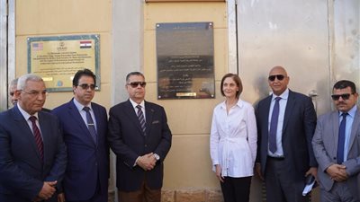 «USAID» تفتتح مشروع تحسين مياه الصرف الصحي في بني سويف