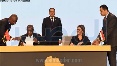 مصر توقع مذكرتي تعاون اقتصادي واستثماري مع أنجولا وجيبوتي