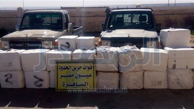 قوات حرس الحدود: تدمير 4 أنفاق حدودية وضبط متسلل فلسطينى برفح