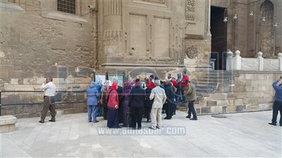 وزارة السياحة تنظم رحلة تثقيفية للعاملين بها لزيارة بعض المعالم الأثرية