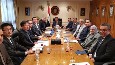 وزير قطاع الأعمال يبحث مع «دونج فينج» إنتاج أول سيارة كهربائية في مصر