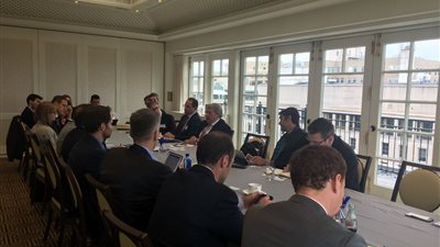 وزير المالية يلتقي بالمستثمرين الدوليين ومؤسسات التصنيف الائتمانى فى واشنطن