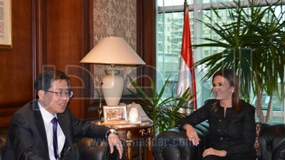 سحر نصر تبحث مع سفير كوريا الجنوبية ترتيبات زيارة 