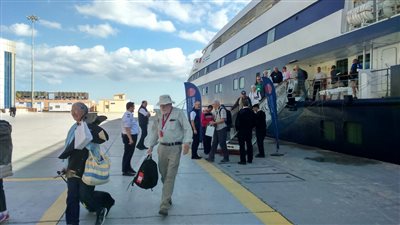 وصول 786 سائحا من مختلف الجنسيات لميناء الإسكندرية