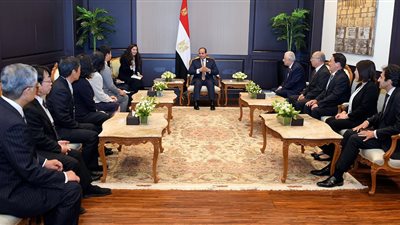 السيسي يؤكد أهمية مشروع المدارس اليابانية بالنسبة للدولة المصرية