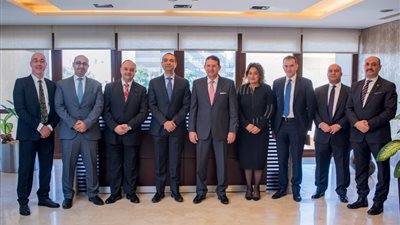 بنك عوده يبحث سبل التعاون المشترك مع صندوق مصر السيادي