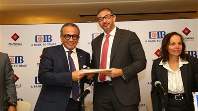 البنك التجاري الدولي يوقع اتفاقية تمويل مع «بالم هيلز» بقيمة 1,1 مليار جنيه