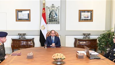 السيسي يستعرض إجراءات القوات المسلحة لحماية الحدود المصرية وتأمينها