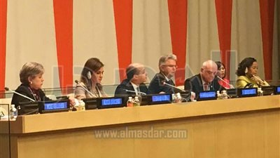 وزيرة التعاون الدولي من نيويورك: مصر تنفذ خطة تنمية طموحة