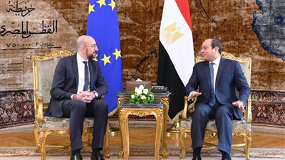 السيسي ورئيس المجلس الأوروبي يؤكدان ضرورة التوصل لتسوية سياسية فى ليبيا