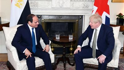 «جونسون» يشيد برؤية السيسي الاستراتيجية في مجال التنمية 