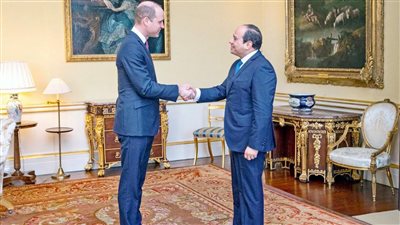 السيسي يؤكد تطلع مصر لتعزيز التعاون مع بريطانيا في السياحة والتعليم