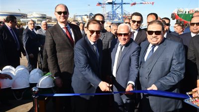 وزير البترول يدشن ناقلتين بحريتين جديدتين لتموين السفن بميناء بورسعيد