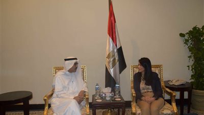 وزيرة السياحة تبحث مشاركة مصر فى سوق عكاظ الثقافي يونيو المقبل