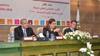 وزيرة التخطيط تشهد إطلاق التقرير الإحصائي لمؤشرات 