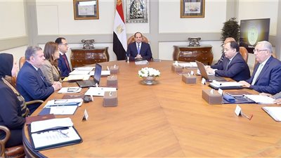 السيسي يوجه بمواصلة خطة الدولة الطموحة للنهوض بصناعة الغزل والنسيج