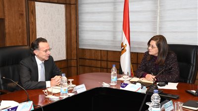 وزيرة التخطيط تبحث سبل تعزيز التعاون المشترك مع بنك التنمية الألمانى
