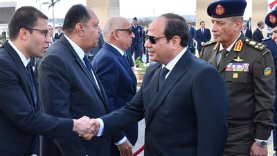 السيسي يتقدم الجنازة العسكرية للفريق أحمد نصر قائد القوات الجوية الأسبق