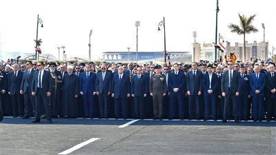 السيسي يتقدم الجنازة العسكرية للرئيس الأسبق محمد حسني مبارك