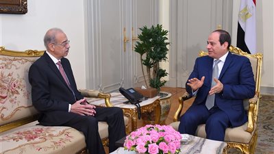 السيسى يكلف شريف إسماعيل بتسيير الأعمال لحين تشكيل حكومة جديدة