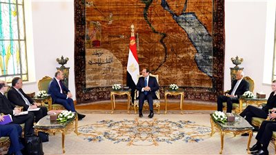 السيسي يبحث مع رئيس البرلمان النمساوي سبل تفعيل أطر التعاون المشترك
