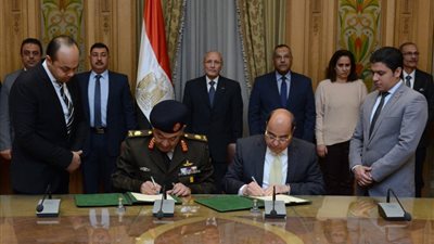 بروتوكول تعاون بين «الإنتاج الحربي» و«الخدمة الوطنية» في مجال الزراعة