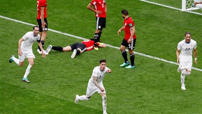 منتخب مصر يخسر أمام أوروجواي 1-0 في افتتاح مبارياته بكأس العالم