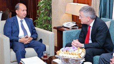 وزير الصناعة يبحث مع سفير ألمانيا بالقاهرة تعزيز العلاقات التجارية والاستثمارية