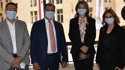 البنك الأهلي يشارك في افتتاح مبنى الحجر الصحي الخاص بمؤسسة أهل مصر