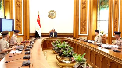 السيسى يوجه باستمرار التحلي بأقصى درجات الجاهزية والاستعداد القتالي