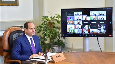 السيسى يشارك في قمة أفريقية مصغرة لبحث سبل التعامل مع أزمة كورونا