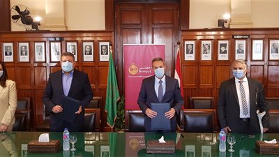 بنك مصر يوقع بروتوكول تعاون مع غرفة التطوير العقارى باتحاد الصناعات