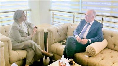  وزيرا الرى والبيئة يناقشان جهود تطوير البحيرات الطبيعية واستعدادات مصر لاستضافة cop27